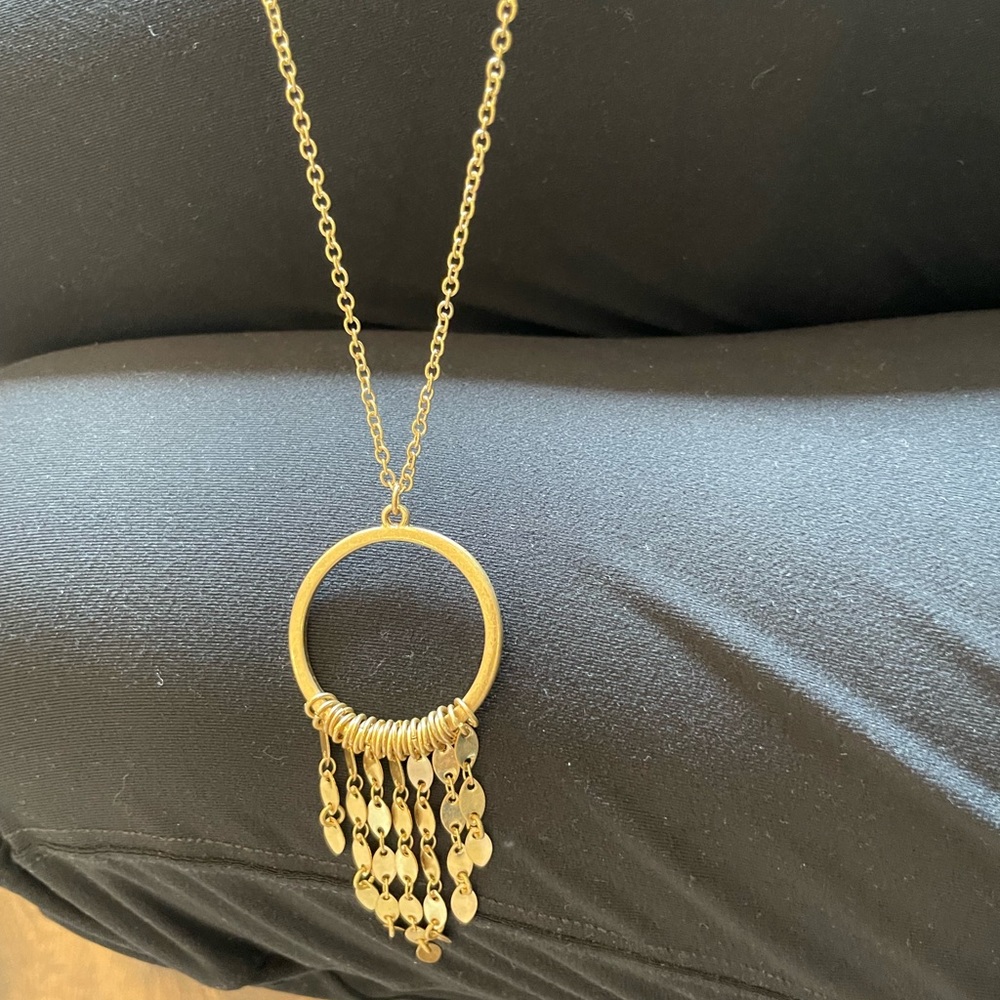 Gold necklace